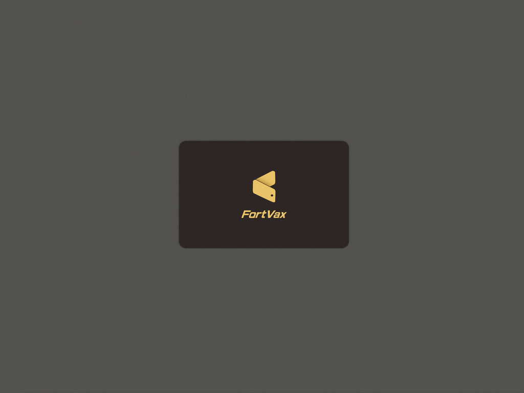 FortVax 冷錢包-經典款 x 黑色卡盒