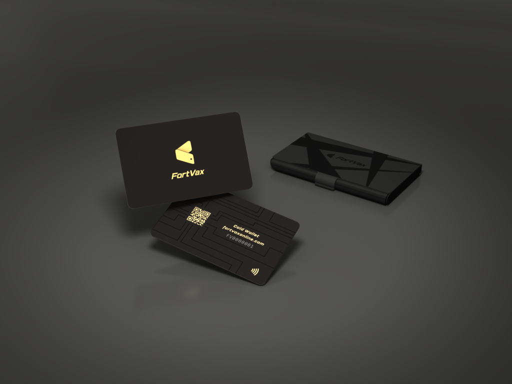 FortVax 冷錢包-經典款 x 黑色卡盒