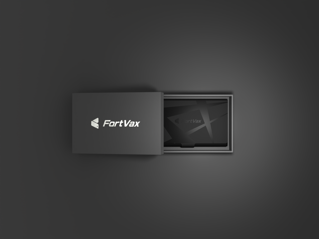 FortVax 冷錢包-經典款 x 黑色卡盒