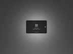 FortVax Cold Wallet-Metal x Black Card Holder